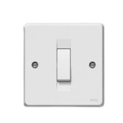 Tenby 1G 1W switch white